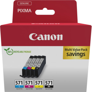 Canon 0386C008 tinteiro 4 unidade(s) Original Preto, Ciano, Magenta, Amarelo