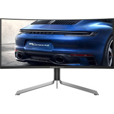 AOC Porsche PD34 monitor de ecrã 86,4 cm (34") 3440 x 1440 pixels Wide Quad HD QD-OLED Preto