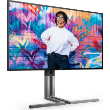 AOC U27U3CV monitor de ecrã 68,6 cm (27") 3840 x 2160 pixels 4K Ultra HD LCD Preto