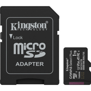Kingston Technology Canvas Select Plus Gen3 1 TB MicroSDXC UHS-I Classe 10