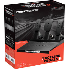 Thrustmaster Raceline Pedals III Preto Pedais PC, PlayStation 4, PlayStation 5, Xbox One, Xbox Series S, Xbox Series X