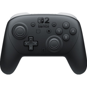 Nintendo Switch 2 Pro Controller Preto Bluetooth Gamepad Analógico   Digital Nintendo Switch 2