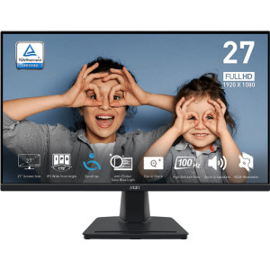 MSI Pro MP275QDE monitor de ecrã 68,6 cm (27") 2560 x 1440 pixels Wide Quad HD LCD Preto
