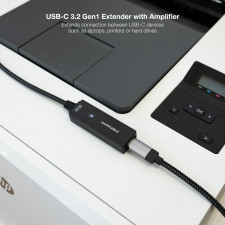 Nanocable 10.01.1311 cabo USB USB 3.2 Gen 1 (3.1 Gen 1) 5 m USB C Preto