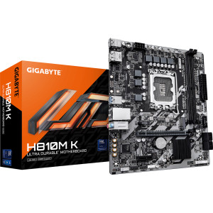 GIGABYTE H810M K motherboard Intel H810 LGA 1851 (Socket V1) micro ATX