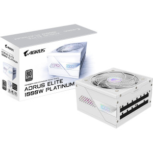 GIGABYTE AORUS ELITE P1000W ICE fonte de alimentação 1000 W 20+4 pin ATX ATX Branco