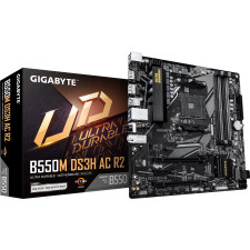 GIGABYTE B550M DS3H AC R2 motherboard AMD B550 Socket AM4 micro ATX