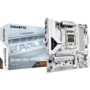 GIGABYTE B850M EAGLE WIFI6E ICE AMD B850 Ranhura AM5 micro ATX