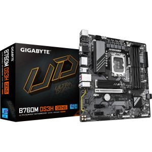 GIGABYTE B760M DS3H GEN5 motherboard Intel B760 Express LGA 1700 micro ATX
