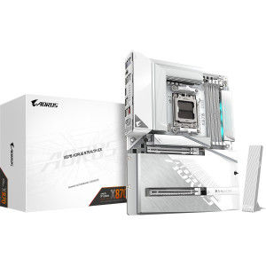 GIGABYTE X870 AORUS STEALTH ICE AMD X870 Ranhura AM5 ATX