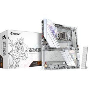 GIGABYTE X870 AORUS TACHYON ICE AMD X870 Ranhura AM5 ATX extensível