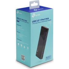 TP-Link UH700 hub de interface USB 3.2 Gen 1 (3.1 Gen 1) Micro-B 5000 Mbit s Preto