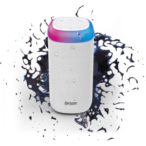 Hama Shine 2.0 Coluna portátil estéreo Branco 30 W