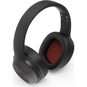 Hama Spirit Calypso II Auscultadores Sem fios Fita de cabeça Chamadas Música Bluetooth Preto, Vermelho