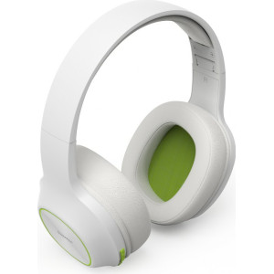 Hama Spirit Calypso II Auscultadores Sem fios Fita de cabeça Chamadas Música Bluetooth Verde, Cinzento, Branco