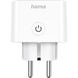 Hama 00176654 tomada inteligente 3680 W Casa Branco
