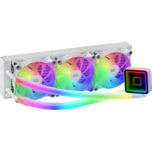 Mars Gaming MLULTRA360W Sistema de Arrefecimento de Computador Processador Refrigerador líquido all-in-one 12 cm Branco 1