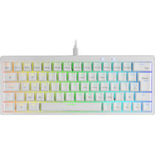 Mars Gaming MKMINIPRO teclado Jogos USB Português Branco