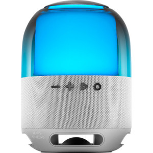 Mars Gaming MSFLOWW Altifalante Portátil e ou para festa Coluna portátil estéreo Cinzento, Prateado 15 W