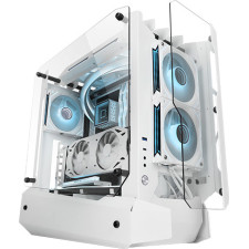 Mars Gaming MC-EDGEW Midi Tower Branco