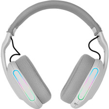 Mars Gaming MHW-PROW Auscultadores Com fios e sem fios Fita de cabeça Jogos USB Type-C Bluetooth Branco