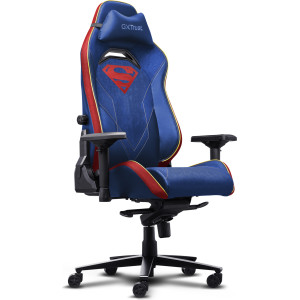 Trust GXT 721SM Ruya Pro Cadeira de jogos universal Assento acolchoado Azul, Vermelho