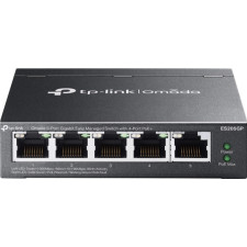 TP-Link Omada ES205G Gerido Gigabit Ethernet (10 100 1000) Power over Ethernet (PoE) Preto
