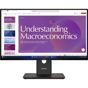 Lenovo ThinkVision T24D-40 LED display 60,5 cm (23.8") 1920 x 1080 pixels Full HD LCD Preto