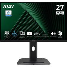 MSI Pro MP275QPG monitor de ecrã 68,6 cm (27") 2560 x 1440 pixels Wide Quad HD LCD Preto