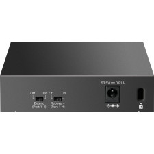 TP-Link LiteWave LS105P Não-gerido Fast Ethernet (10 100) Power over Ethernet (PoE) Preto