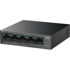 TP-Link LiteWave LS105P Não-gerido Fast Ethernet (10 100) Power over Ethernet (PoE) Preto