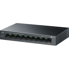 TP-Link LiteWave LS109P switch de rede Não-gerido Fast Ethernet (10 100) Power over Ethernet (PoE) Preto