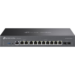 TP-Link Omada ER7412-M2 router com fio 2.5 Gigabit Ethernet, Gigabit Ethernet Preto