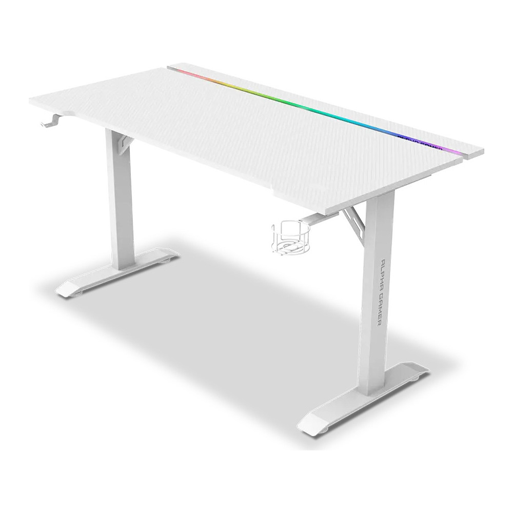 Alpha Gamer AGSTARLARGBWT mesa de computador Branco Alpha Gamer AGSTARLARGBWT mesa de computador Branco