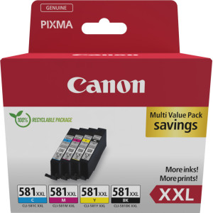 Canon 1998C007 tinteiro 4 unidade(s) Original Preto, Ciano, Magenta, Amarelo