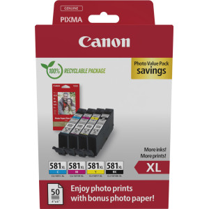 Canon 2052C006 tinteiro 4 unidade(s) Original Rendimento alto (XL) Preto, Ciano, Magenta, Amarelo
