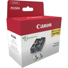 Canon 1511B025 tinteiro 2 unidade(s) Original Preto, Ciano, Magenta, Amarelo