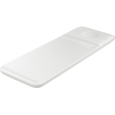 Samsung Wireless Charger Trio Auscultadores, Smartphone, Smartwatch Branco USB Carregamento wireless Carregamento rápido
