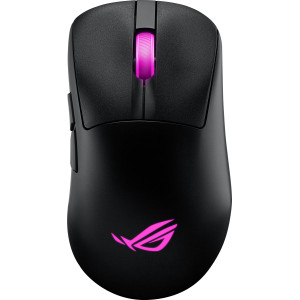 ASUS ROG Keris II Origin BLK rato Jogos Mão direita RF Wireless + Bluetooth + USB Type-A Ótico 42000 DPI
