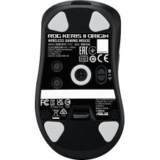 ASUS ROG Keris II Origin BLK rato Jogos Mão direita RF Wireless + Bluetooth + USB Type-A Ótico 42000 DPI