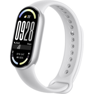 Xiaomi Smart Band 10 Silver AMOLED Rastreador de atividade para pulso 4,37 cm (1.72") Prateado