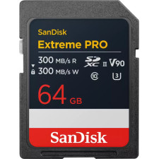 SanDisk Extreme PRO 64 GB SDXC UHS-II Classe 10