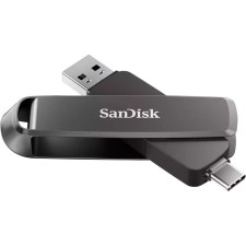 SanDisk SDDDE1-1T00-G46 unidade de memória USB 1 TB USB Type-C USB Type-A 3.2 Gen 2 (3.1 Gen 2) Preto