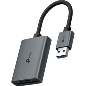 TP-Link UA430 leitor de cartões USB 3.2 Gen 1 (3.1 Gen 1) Type-C Cinzento