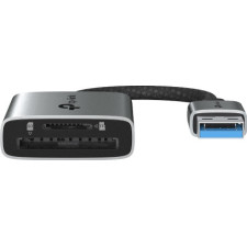 TP-Link UA430 leitor de cartões USB 3.2 Gen 1 (3.1 Gen 1) Type-C Cinzento