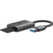 TP-Link UA430 leitor de cartões USB 3.2 Gen 1 (3.1 Gen 1) Type-C Cinzento