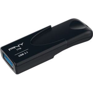 PNY Attaché 4 unidade de memória USB 1 TB USB Type-A 3.2 Gen 1 (3.1 Gen 1) Preto