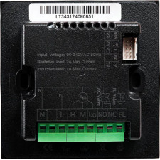 Shelly LinkedGo smartes HVAC-Thermostat termóstato Preto
