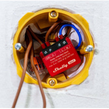Shelly 1PM Mini Gen3 Interruptor inteligente 1P Vermelho