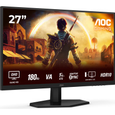 AOC G4 Q27G42XNE monitor de ecrã 68,6 cm (27") 2560 x 1440 pixels Quad HD LED Preto, Vermelho